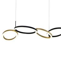 Подвесной светильник Indigo Anello 14034/C/6P Black