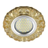 Встраиваемый светильник Fametto Luciole Dls-L136 Gu5.3 Glassy/Yellow