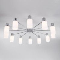 Люстра на штанге Eurosvet Vegga 70160/12 хром Smart a057112