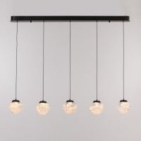 Подвесной светильник Delight Collection MD25030003-5B matt black/clear