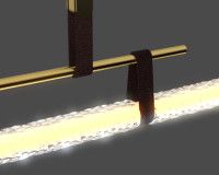 Подвесной светильник Delight Collection 8501P/L brass/clear