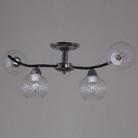 Потолочная люстра Reluce 07624-0.3-04 CR+BK