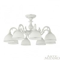 Потолочная люстра Arte Milano 346410/8 WT+SL