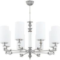 Люстра на штанге Kutek MERANO-SZKLANY KLOSZ MER-ZW-8(BN)