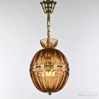 Подвесной светильник Bohemia Ivele Crystal 5480/22 G Amber/M-1H