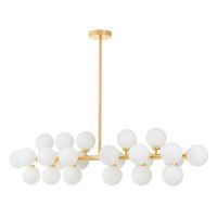 Люстра на штанге Lumina Deco Marsiada LDP 6033-24 GD