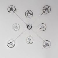 Люстра на штанге Eurosvet Inari 60144/8 хром Smart a061947