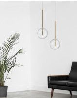 Подвесной светильник Delight Collection Ball Sola 9217P/D200 gold