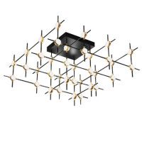 Потолочная люстра DeLight Collection Molecular MX18001067-36A black/gold