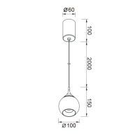 Подвесной светильник Mantra Drop 8891