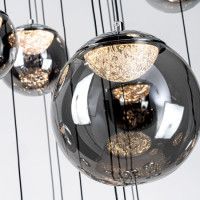 Каскадная люстра Modelux ML.2338.25 BK-CR