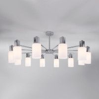 Люстра на штанге Eurosvet Vegga 70160/12 хром Smart a057112