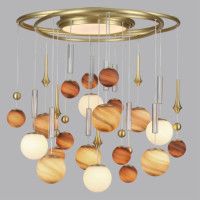 Подвесная люстра Odeon Light Modern Callisto 5457/21C