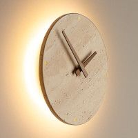 Настенный светильник с часами Citilux Mares CL246015