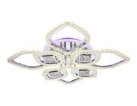 Потолочная светодиодная люстра Ambrella Light Acrylica Ice FA283