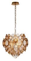 Подвесной светильник Crystal Lux Deseo SP6 D460 Gold
