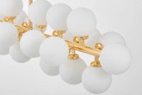 Люстра на штанге Lumina Deco Marsiada LDP 6033-24 GD