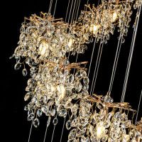 Каскадная люстра Modelux ML.6555.25 GD