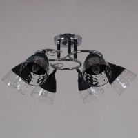 Потолочная люстра Reluce 70139-3.3-06 CR+BK