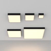 Потолочный светильник Maytoni Zon C032CL-12W3K-SQ-B