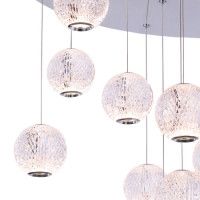 Подвесной светильник Delight Collection MD20001012 MD20001012-17A chrome