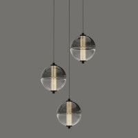 Подвесной светильник Delight Collection MD24022079-3A black/smoky