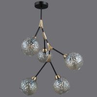 Люстра на штанге Illumico IL0263-5PSQ-79 BK AB