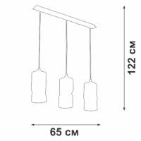 Подвесной светильник Vitaluce V4853-1/3S