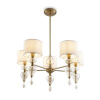 Люстра на штанге Freya Raise FR5369CL-05BS