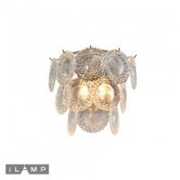 Настенный светильник iLamp Rockfeller W2549-2 Nickel