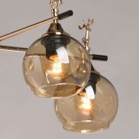 Люстра на штанге De Markt Альфа 324019005