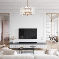 Люстра на штанге Arte Milano Sorrento 372409/5/350/400 GD