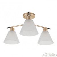 Потолочная люстра Arte Milano Napoli 322119/3 FG+BK