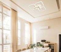 Потолочная светодиодная люстра Escada Square 10220/5LED 98W