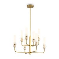 Люстра на штанге Freya Sunspot FR5482CL-08BS