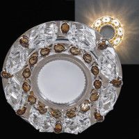 Встраиваемый светильник Reluce 22093-9.0-001PL MR16+LED3W CL+GR