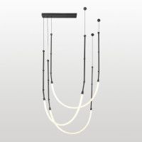 Линейный подвесной светильник Lussole Skew LSP-7318