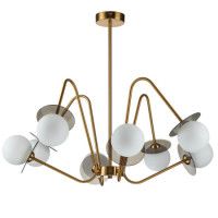 Люстра на штанге Indigo Jazz 11020/8R Brass V000166