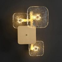 Настенный светильник DeLight Collection Wall lamp MT9050-3W brass