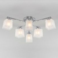 Накладная люстра Eurosvet 30162/6 хром