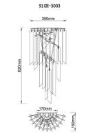Настенный светильник Garda Decor 91GH-3003
