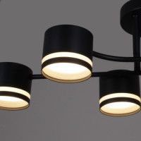 Потолочная люстра Reluce 77730-0.3-08 GX53 BK