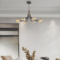 Люстра на штанге Arte Milano Ferrara 276079/8 BK/GD