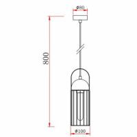 Подвесной светильник Rivoli Anemon 5062-201 Б0047359