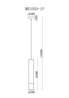 Подвесной светильник MyFar Klara MR1050-1P
