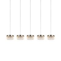 Подвесной светильник Delight Collection MD21020075 MD21020075-5B satin nickel