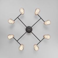 Потолочная люстра Eurosvet Amado 70115/8 черный