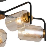 Люстра на штанге Illumico IL8248-5COU-79 BK GD