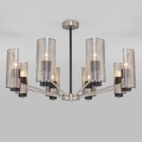 Люстра на штанге Eurosvet Grino 70139/8 никель