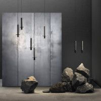 Подвесной светильник iLamp Lofty 10704P/1-D150 BK-GR